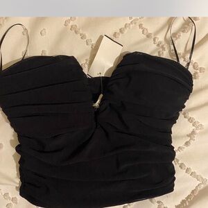 Elegant Black Women's Top